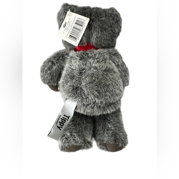 RUSS soft N Suede plush gray Tippy Bear - Picture 2 of 5